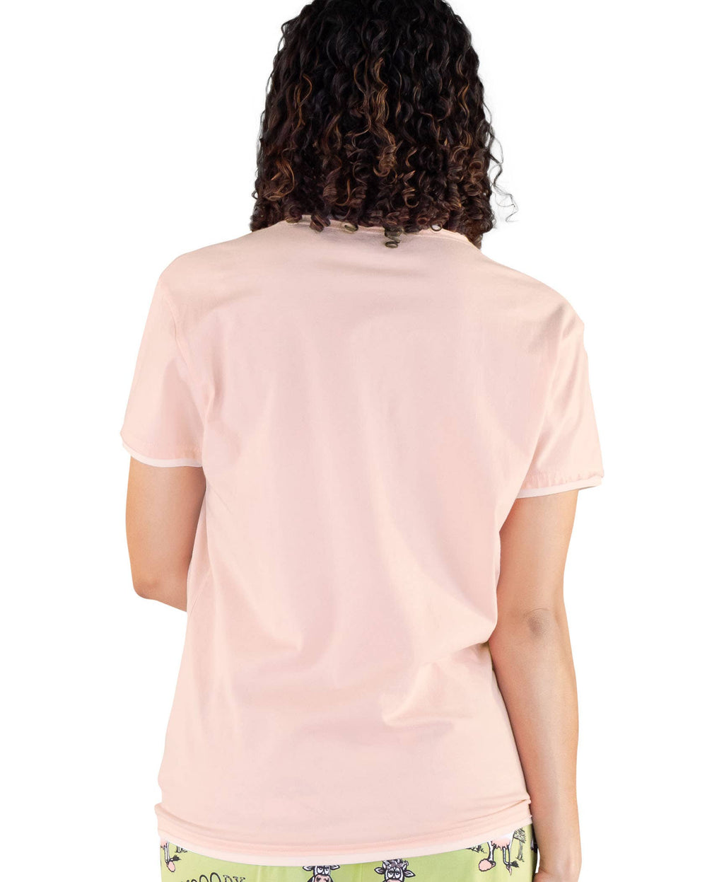 Moody in Morning Green Women's PJ Set (top and bottom)