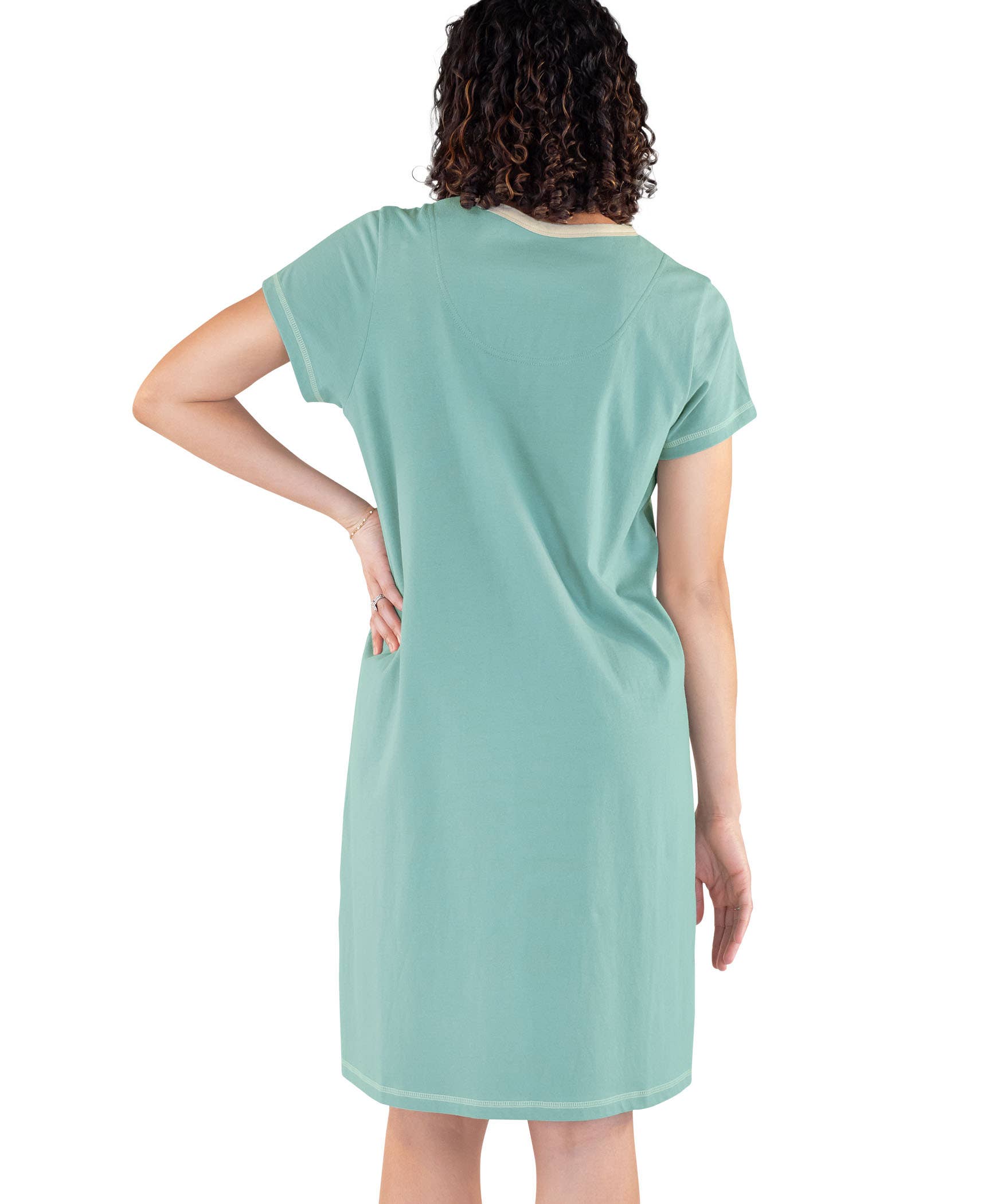 Booked V-Neck Nightshirt