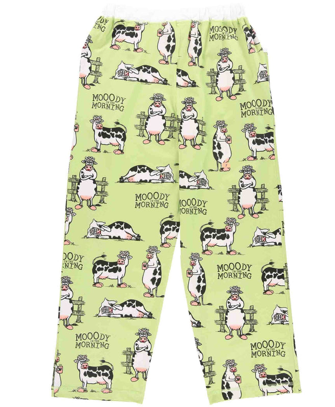 Moody in Morning Green Women's PJ Set (top and bottom)
