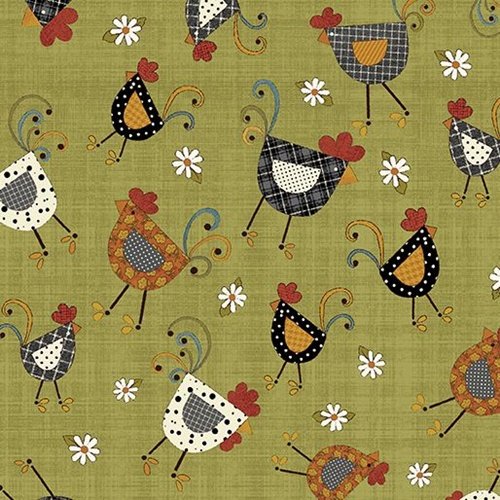 Prairie Chicks by Cheryl Haynes - Green