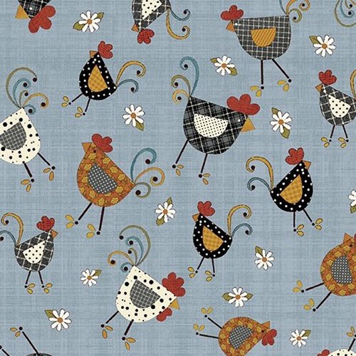 Prairie Chicks by Cheryl Haynes - Blue