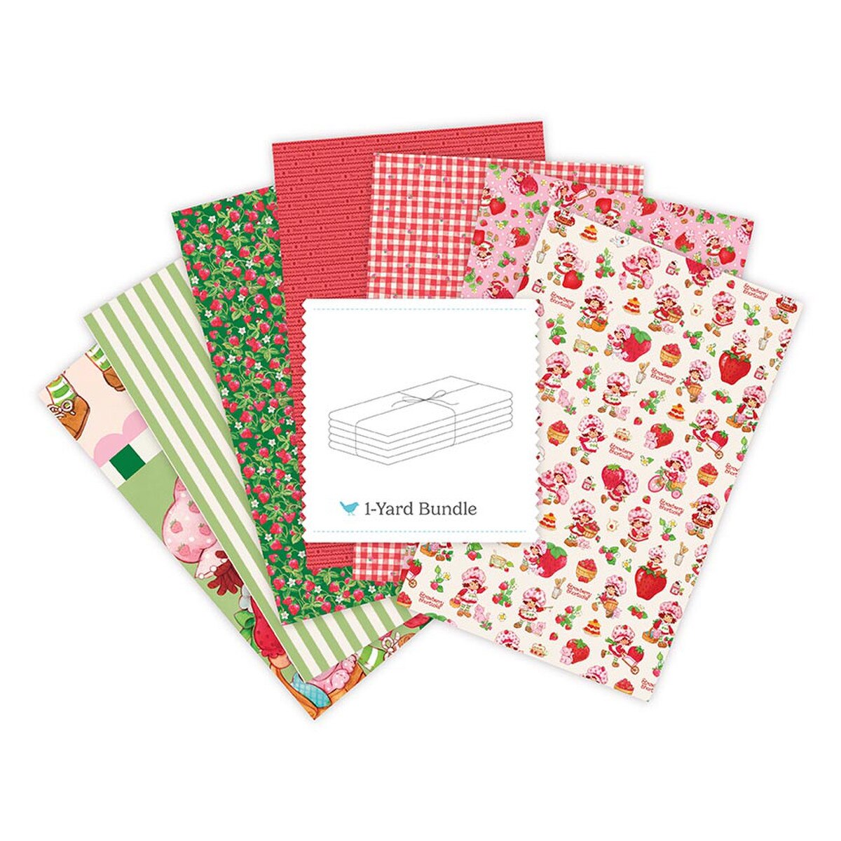 PRE-ORDER The World of Strawberry Shortcake™ 1-Yard Bundle Cream