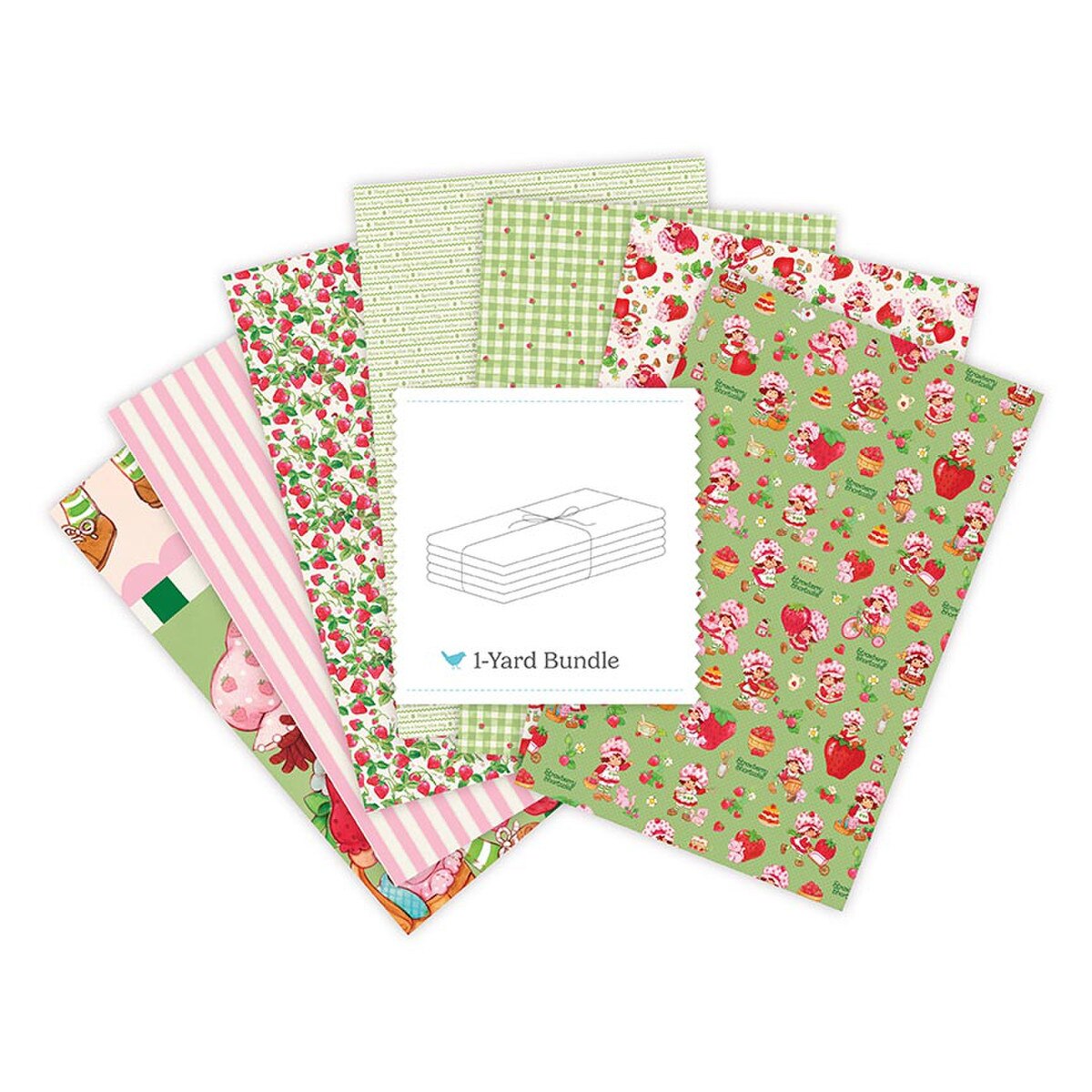 PRE-ORDER The World of Strawberry Shortcake™ 1-Yard Bundle Green